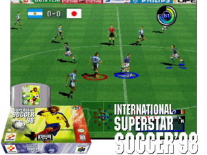 International Superstar Soccer '98 (USA) Cover
